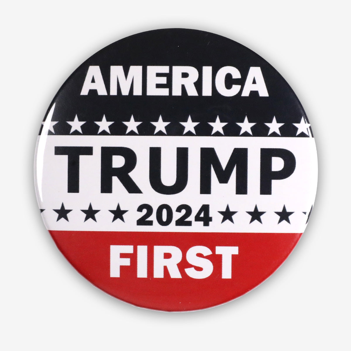 Trump 2024 Button - America First