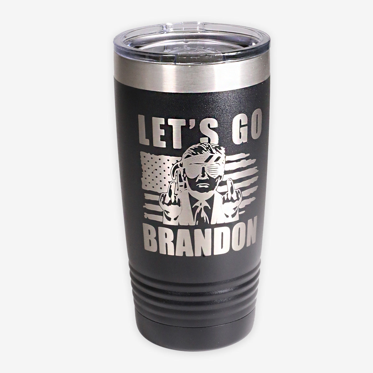 Trump Let's Go Brandon Travel Mug