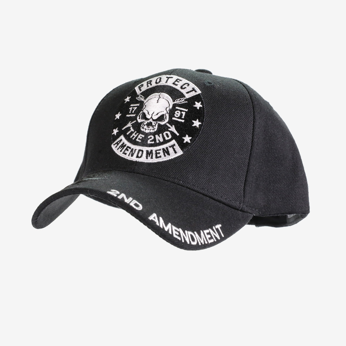 Protect The 2nd Amendment Skull Hat