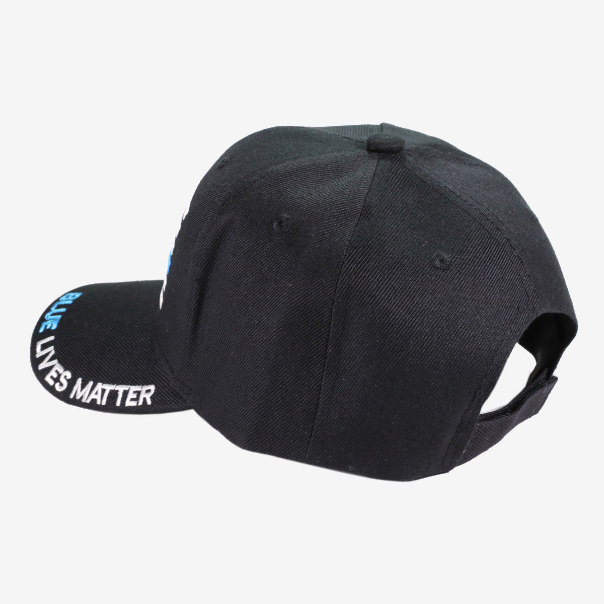 Blue Lives Matter Flag Hat Back