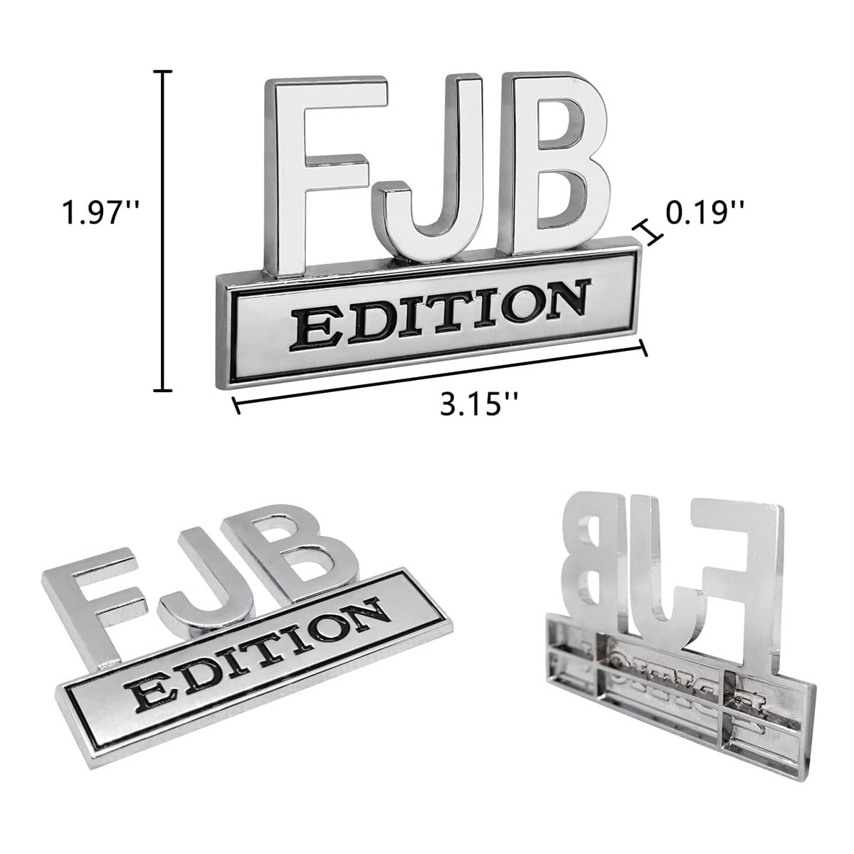 FJB Edition Emblem Sizing