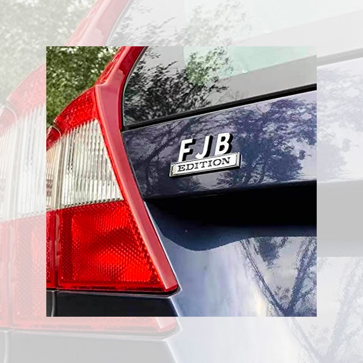 FJB Edition Emblem On Car