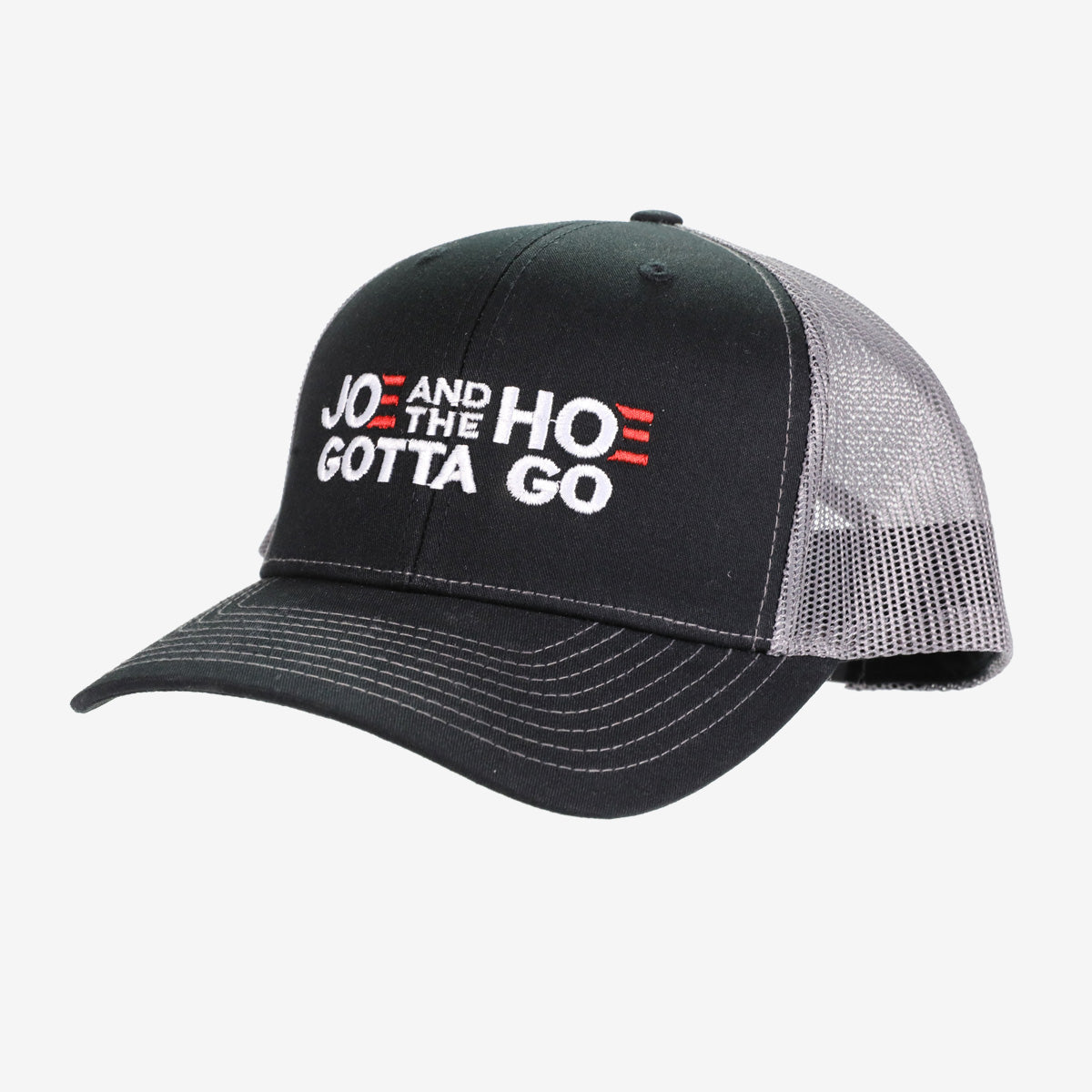 Jo and the Ho Gotta Go Black Trucker Hat