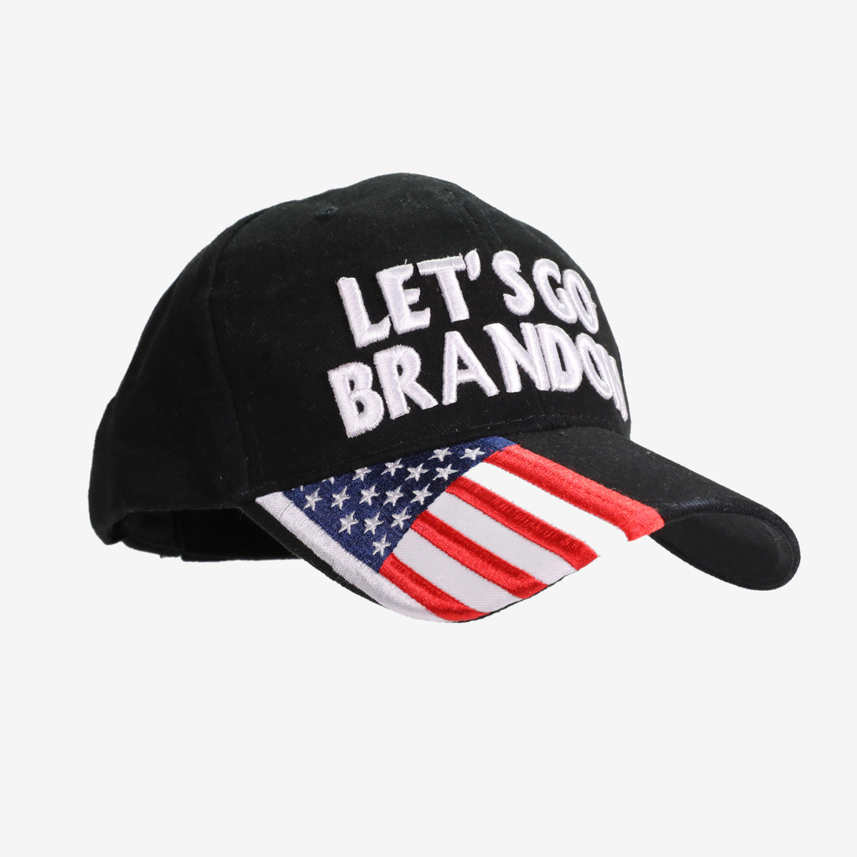 Let's Go Brandon Flag Brim Hat