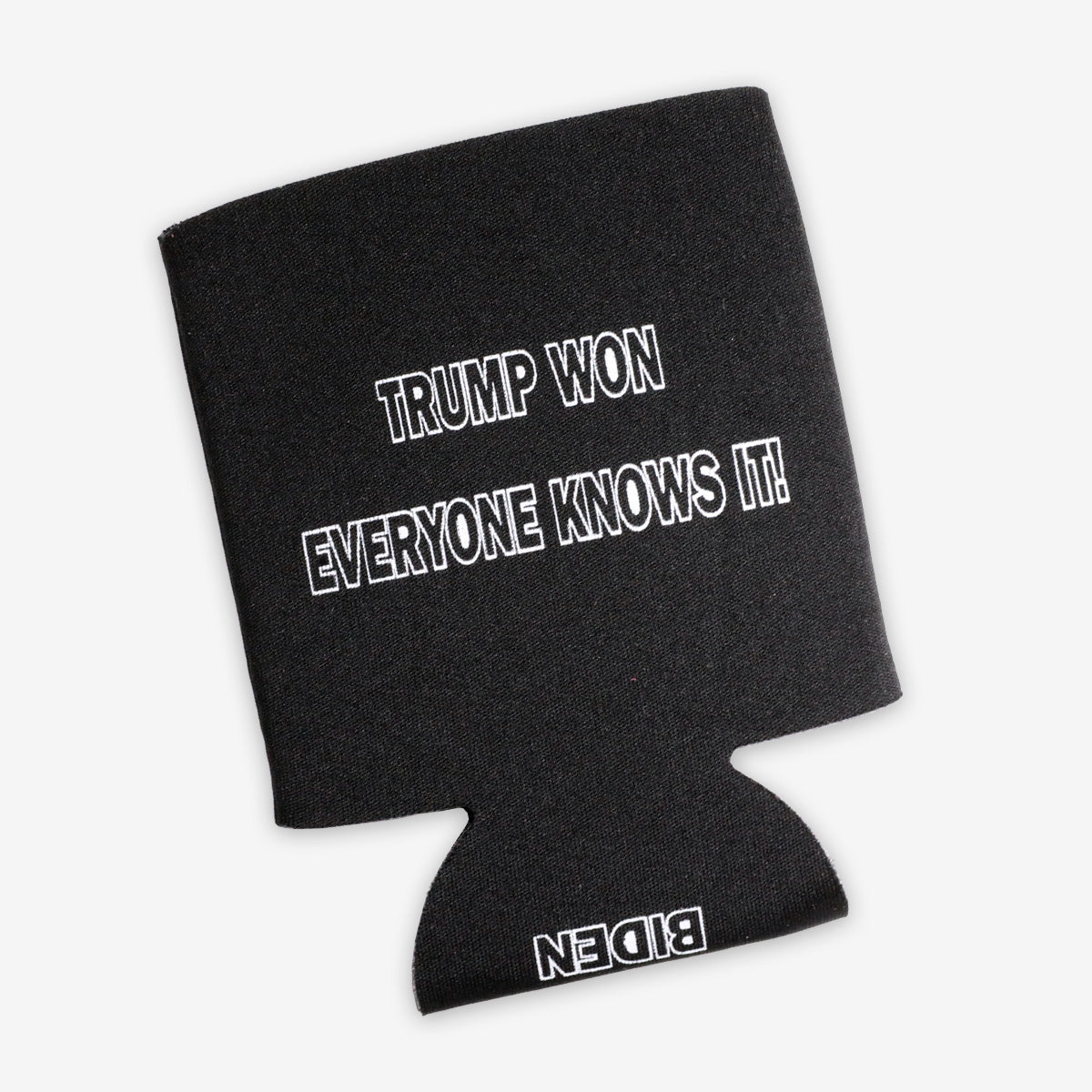 2024 Trump America First Black Koozie Back