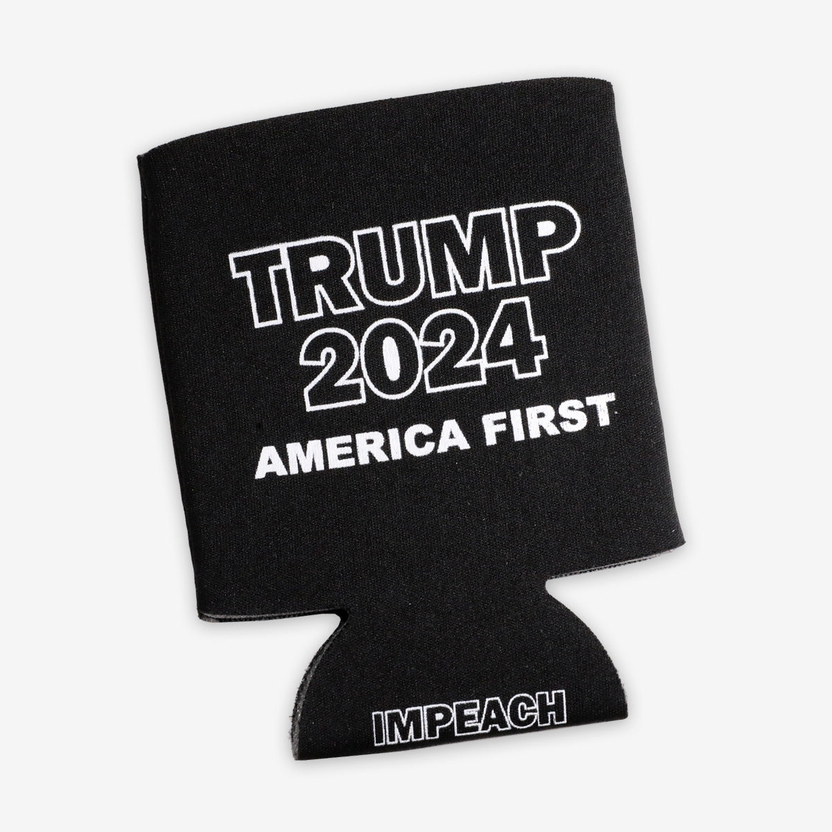 2024 Trump America First Black Koozie