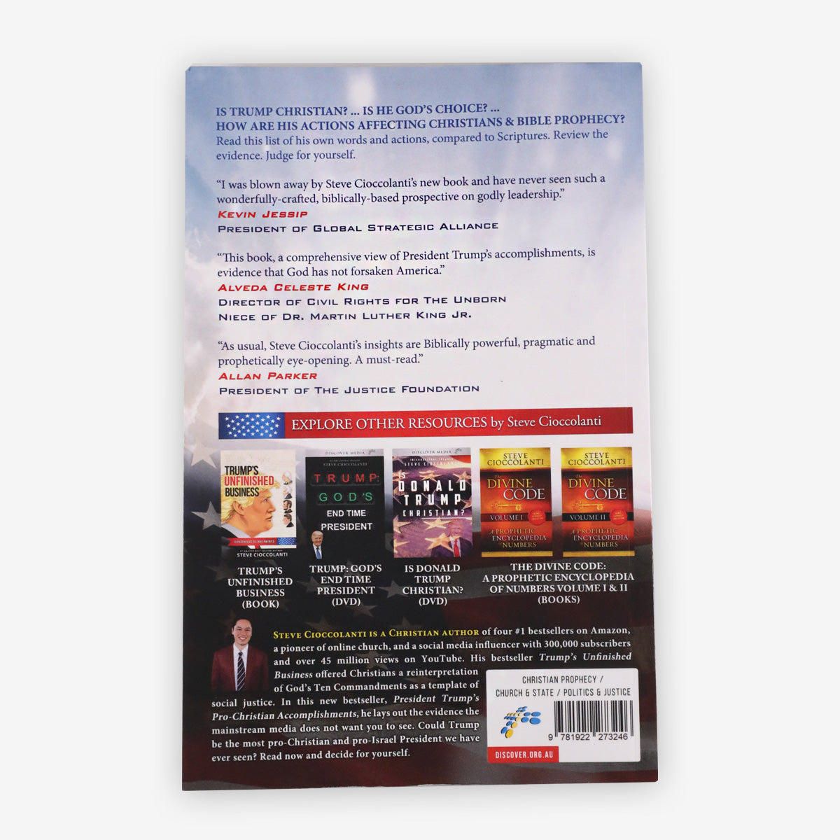 Accomplishment Book Example President Trump's Pro-Christian Accomplishments Book