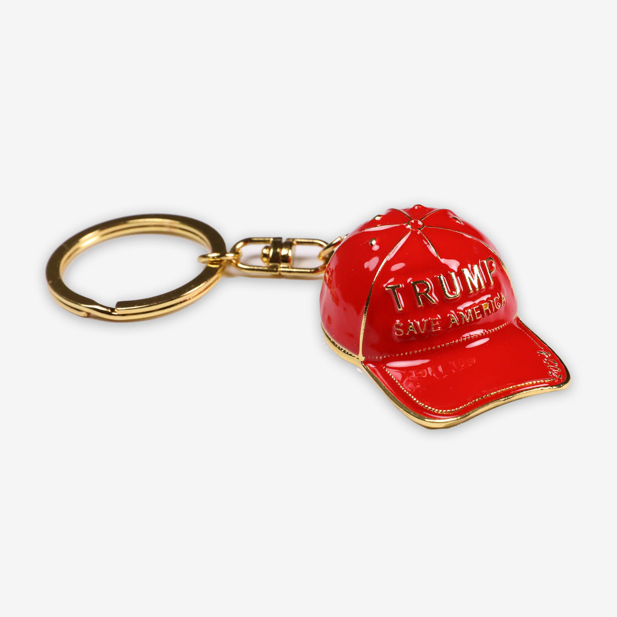 Trump Save America Hat Keychain
