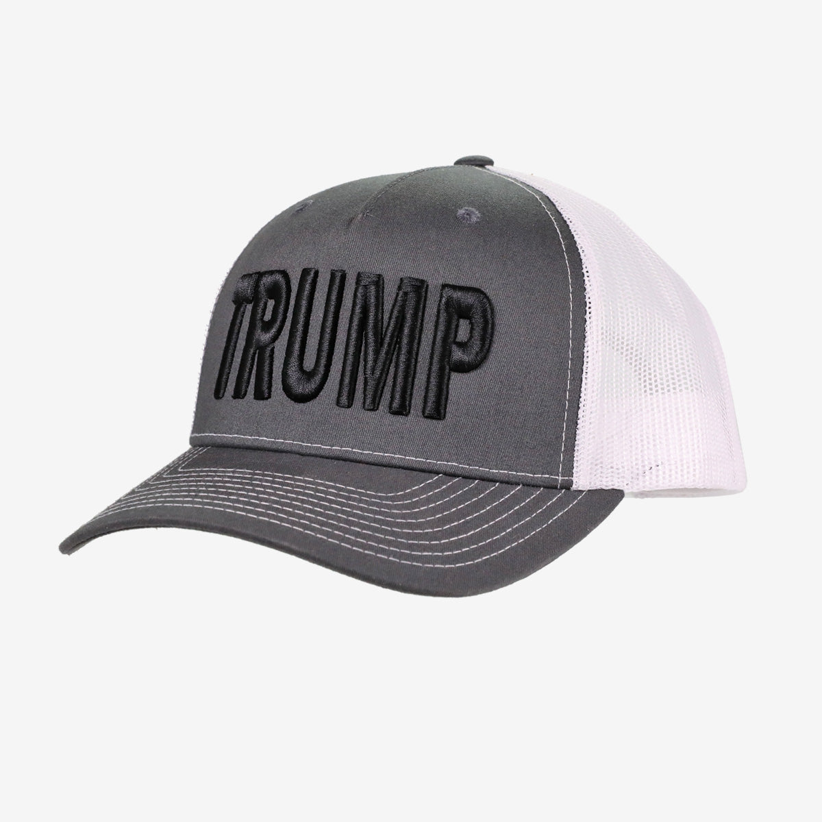 Trump Name Embroidered Trucker Hat
