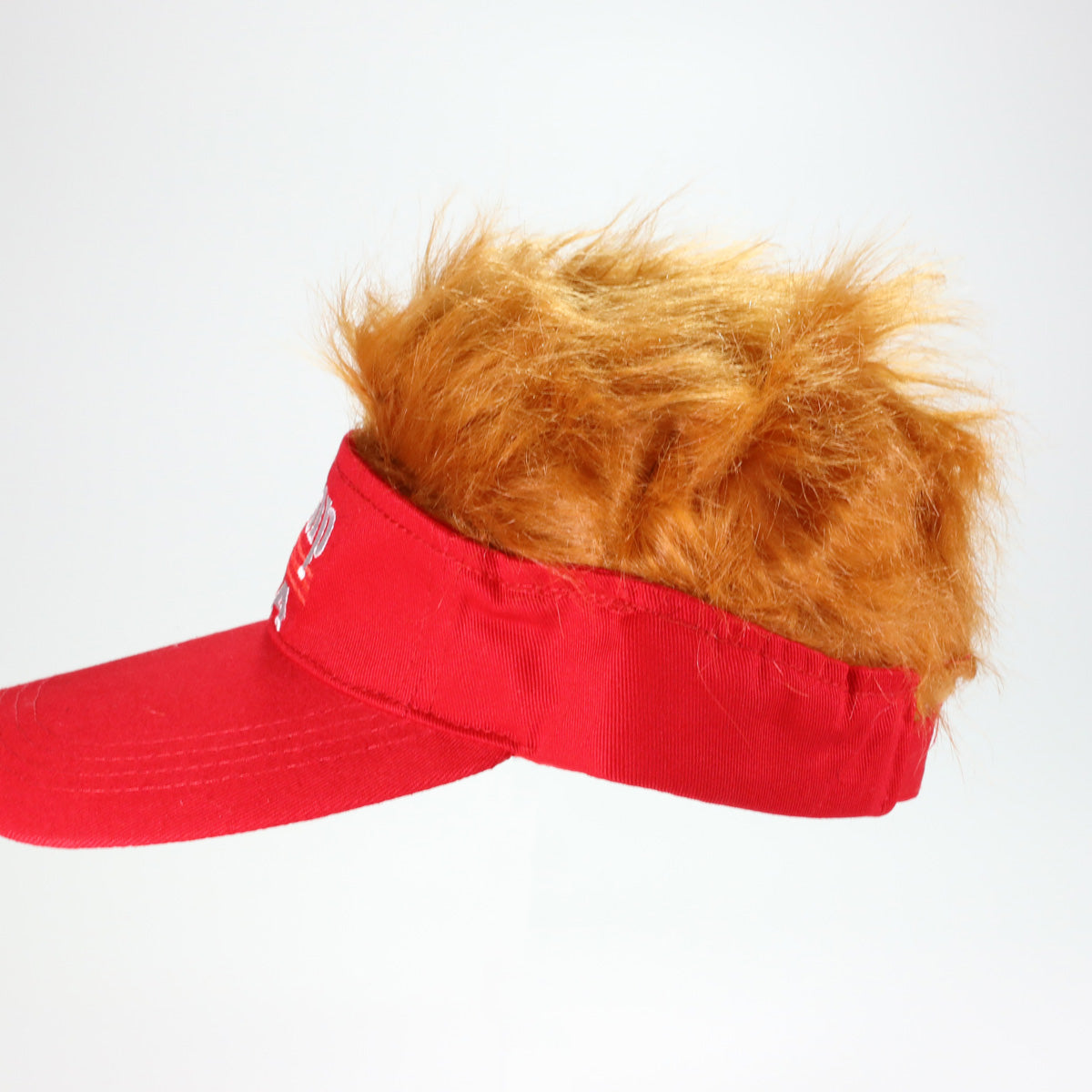 Trump 2024 Hair Day Visor Side