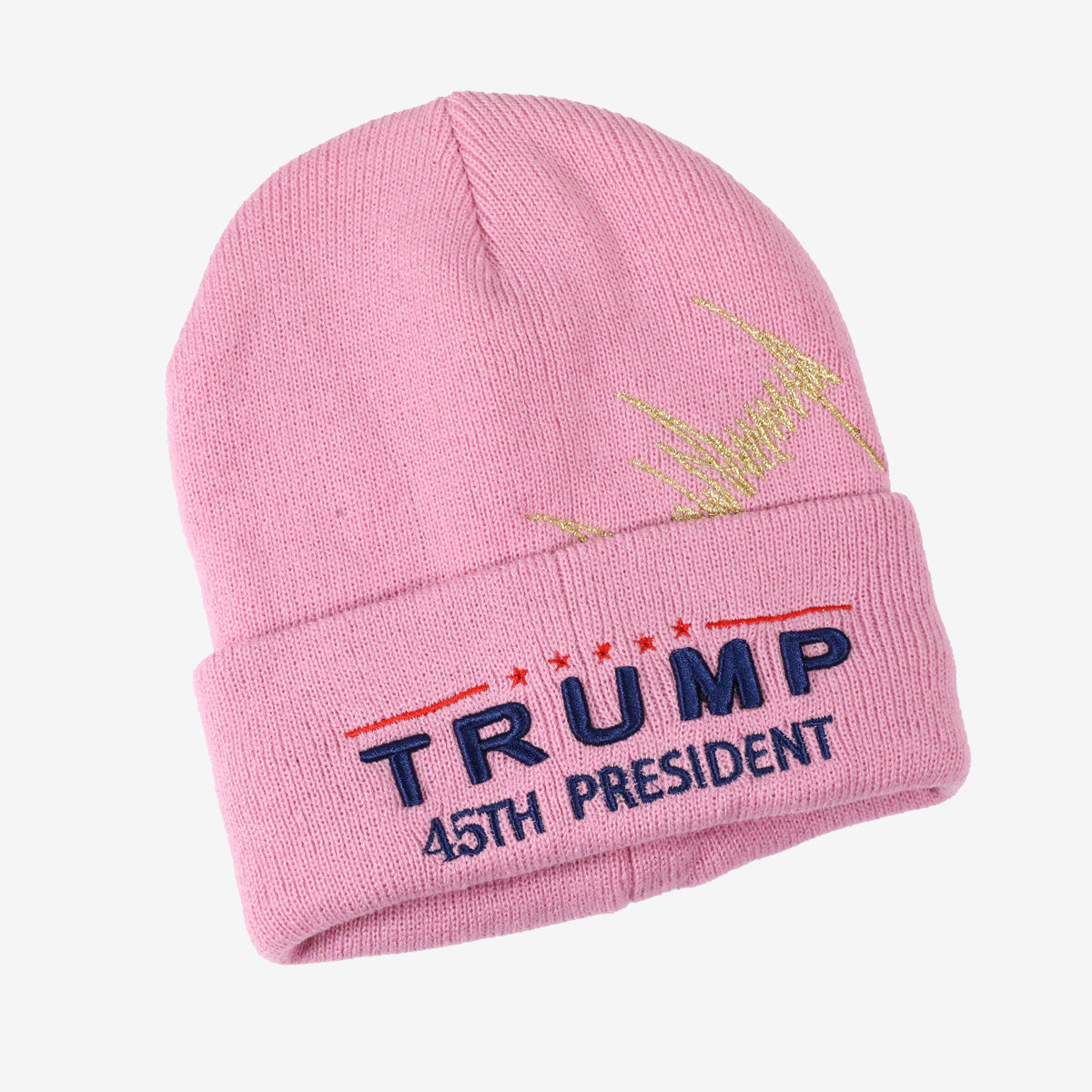 Trump 45th President Signature Beanie
