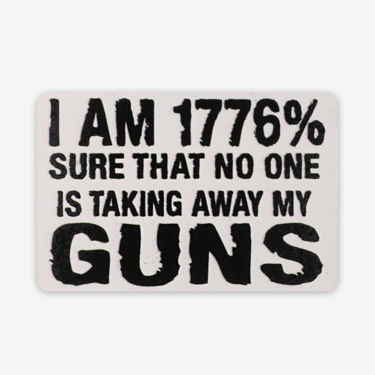 Trump 2024 Magnet - 1776 Guns