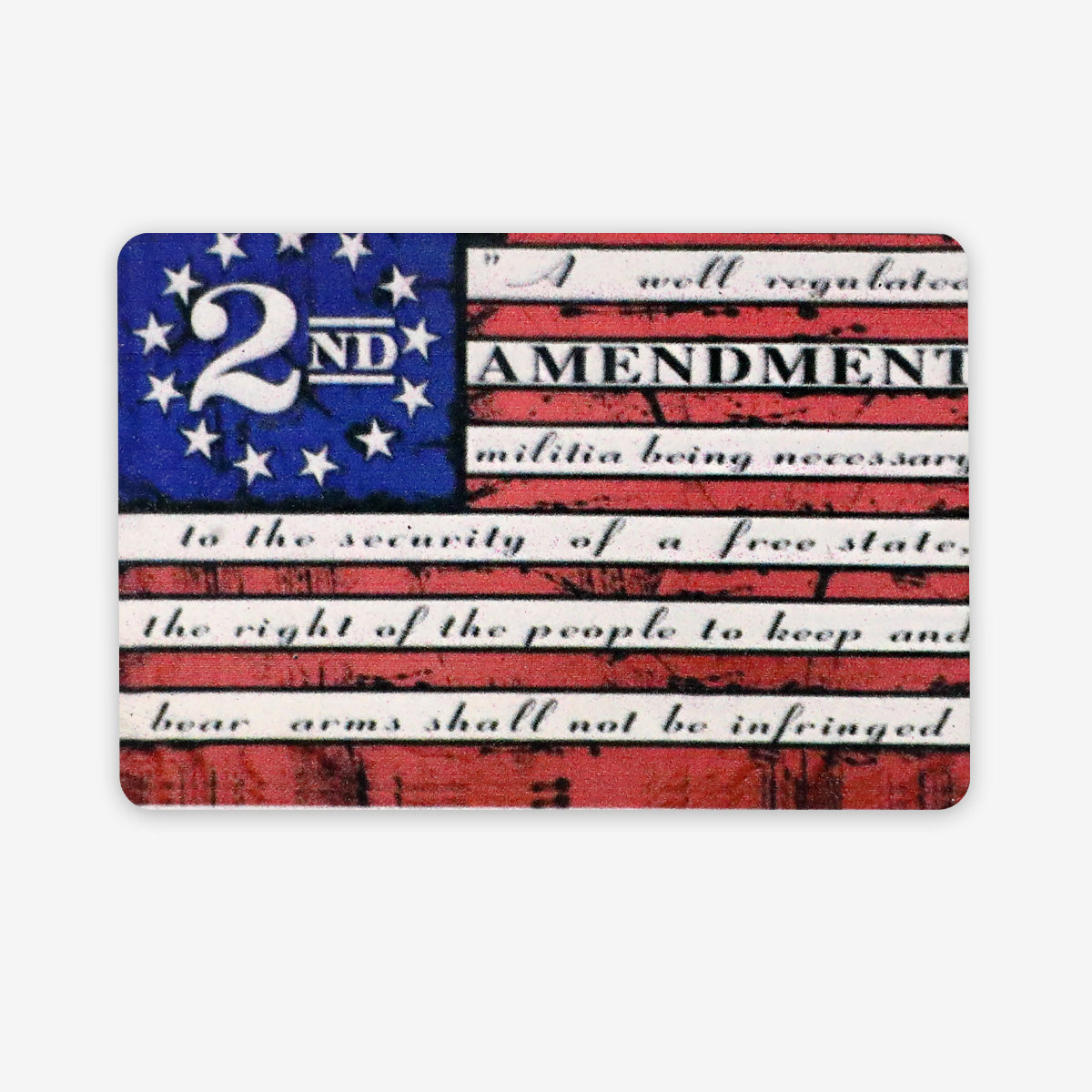 2nd Amendment Flag Magnet