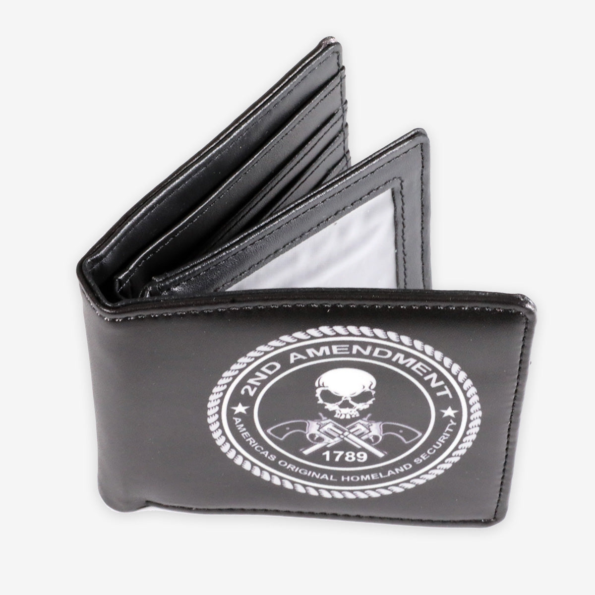 2nd Amendment 1789 Leather Wallet
