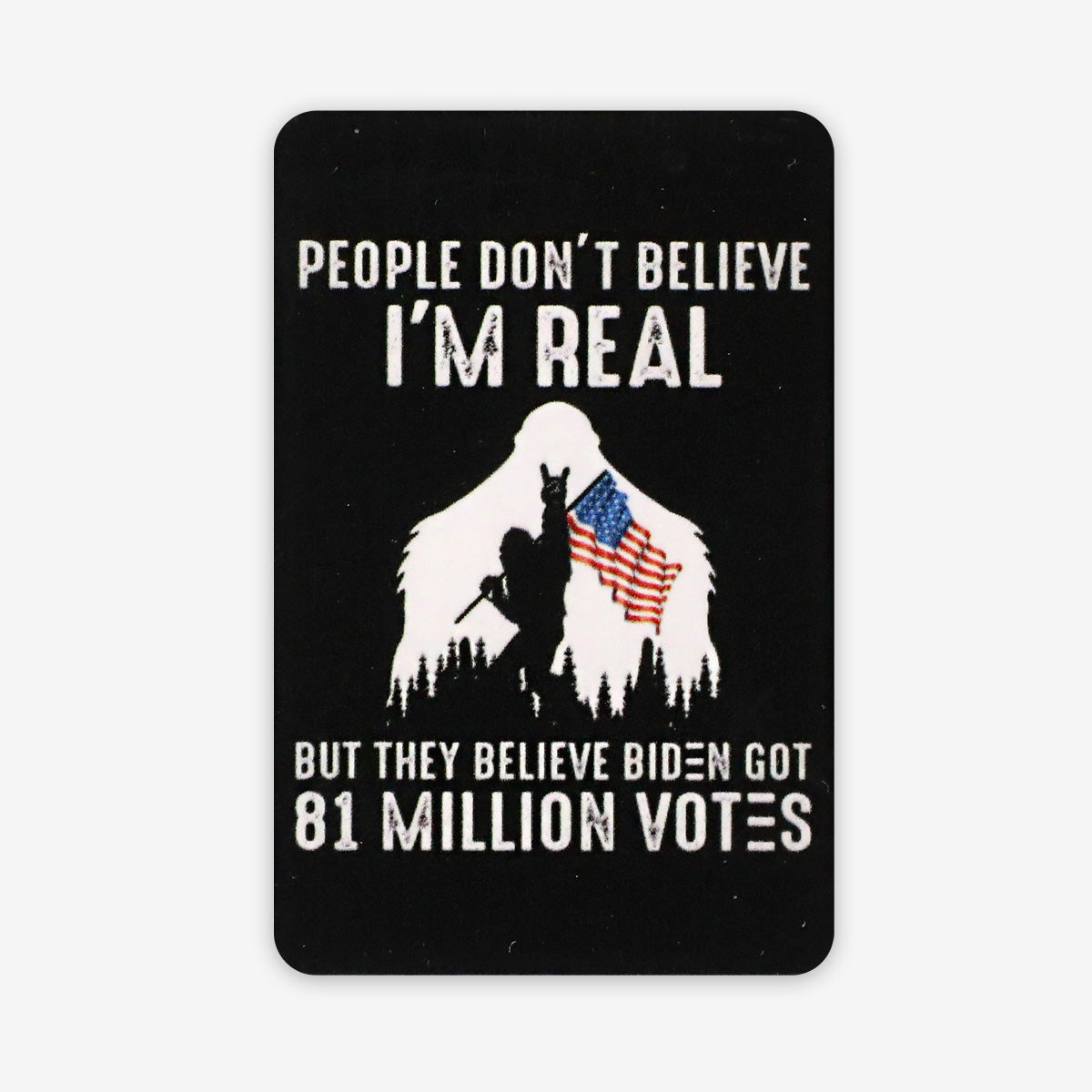 Trump 2024 Magnet - Biden 81 Million Votes