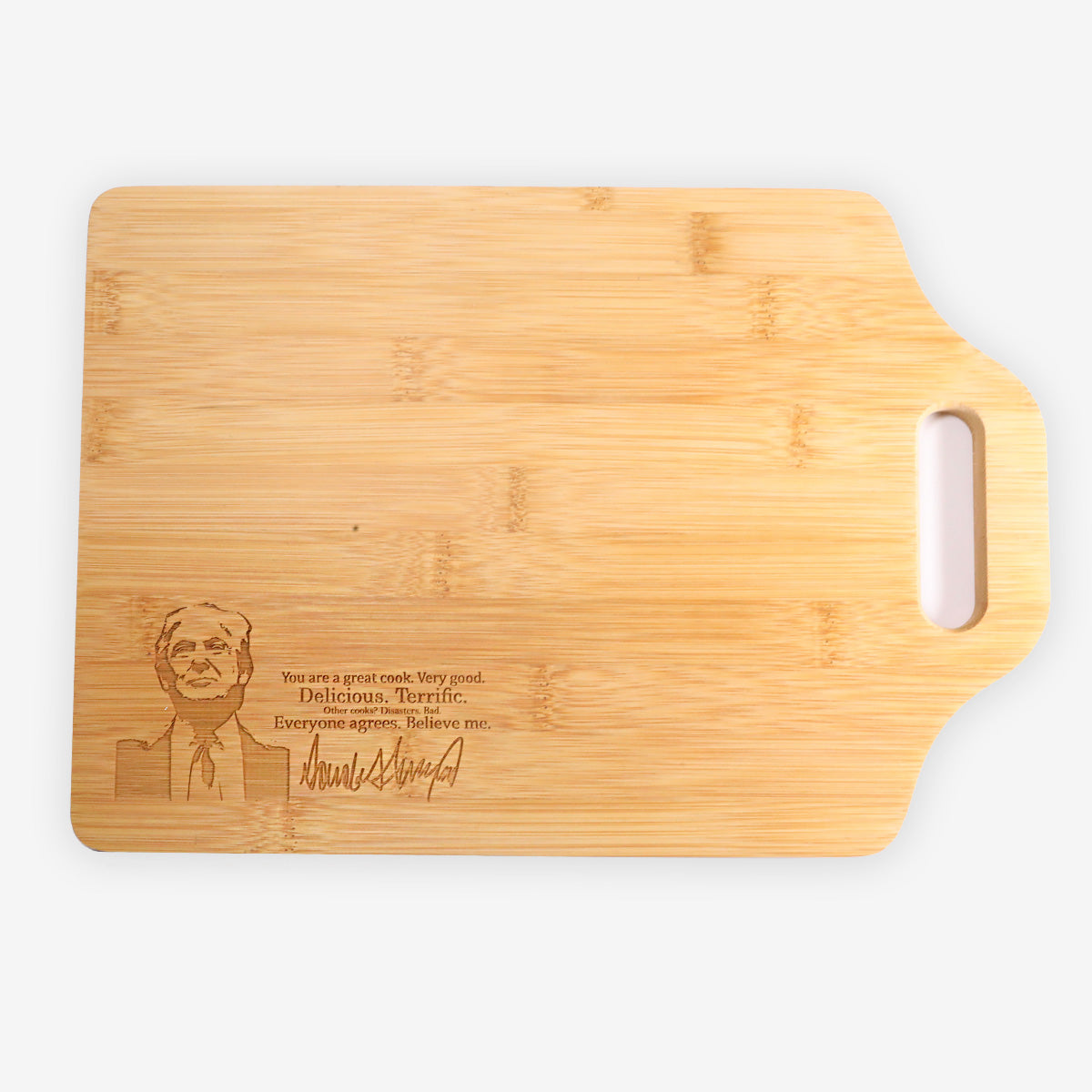 Trump Speech Cutting Board