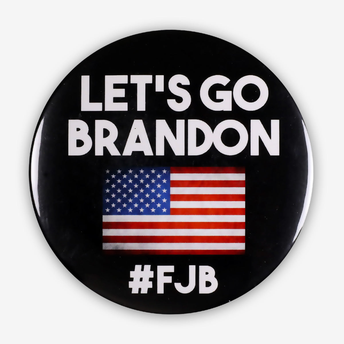 Trump 2024 Button - Let's Go Brandon