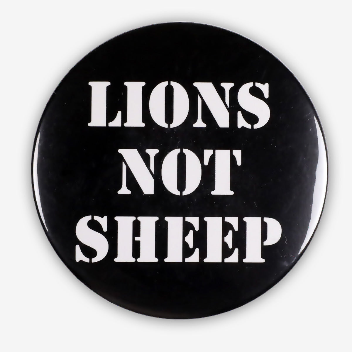Trump 2024 Button - Lions Not Sheep