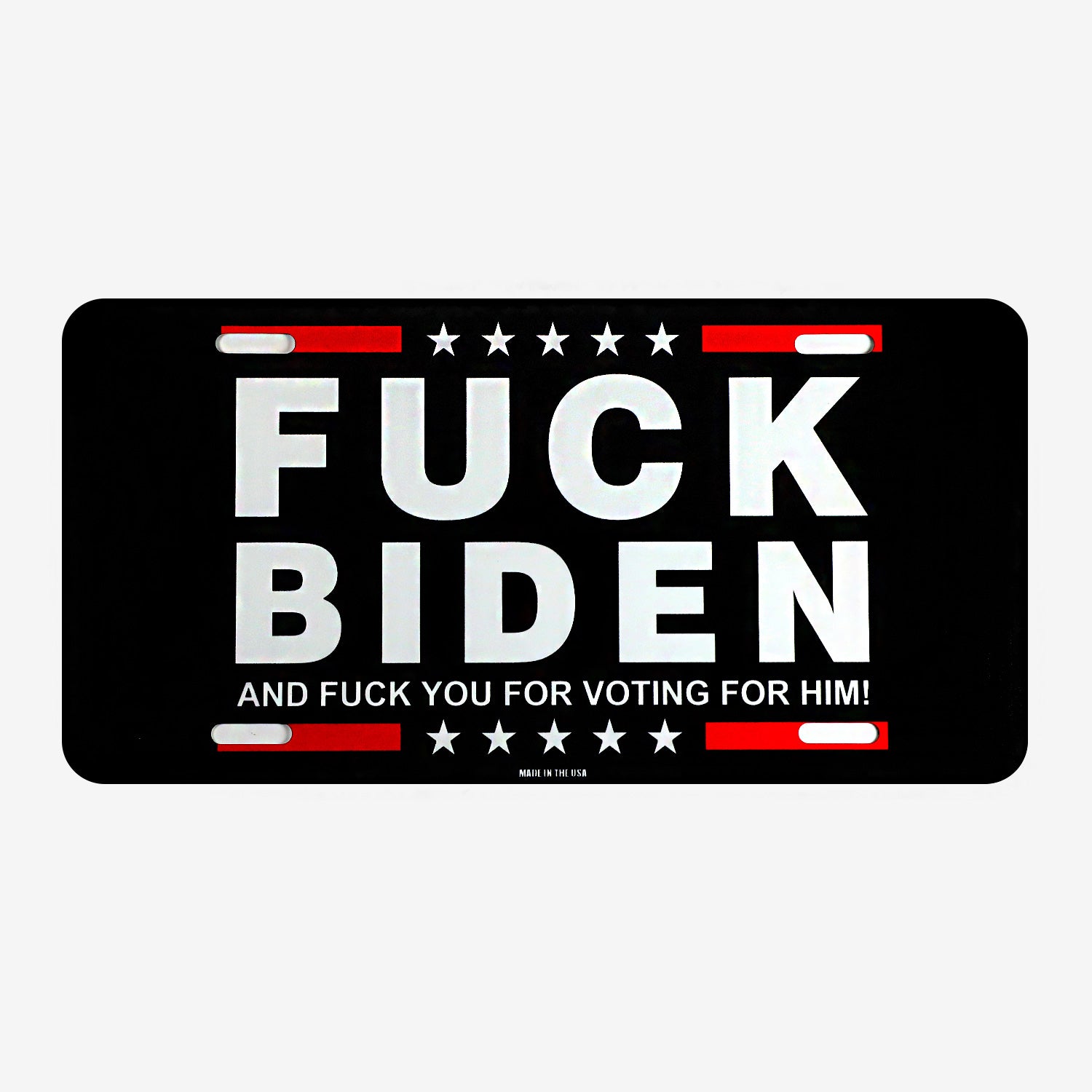 Trump 2024 FJB License Plate Cover