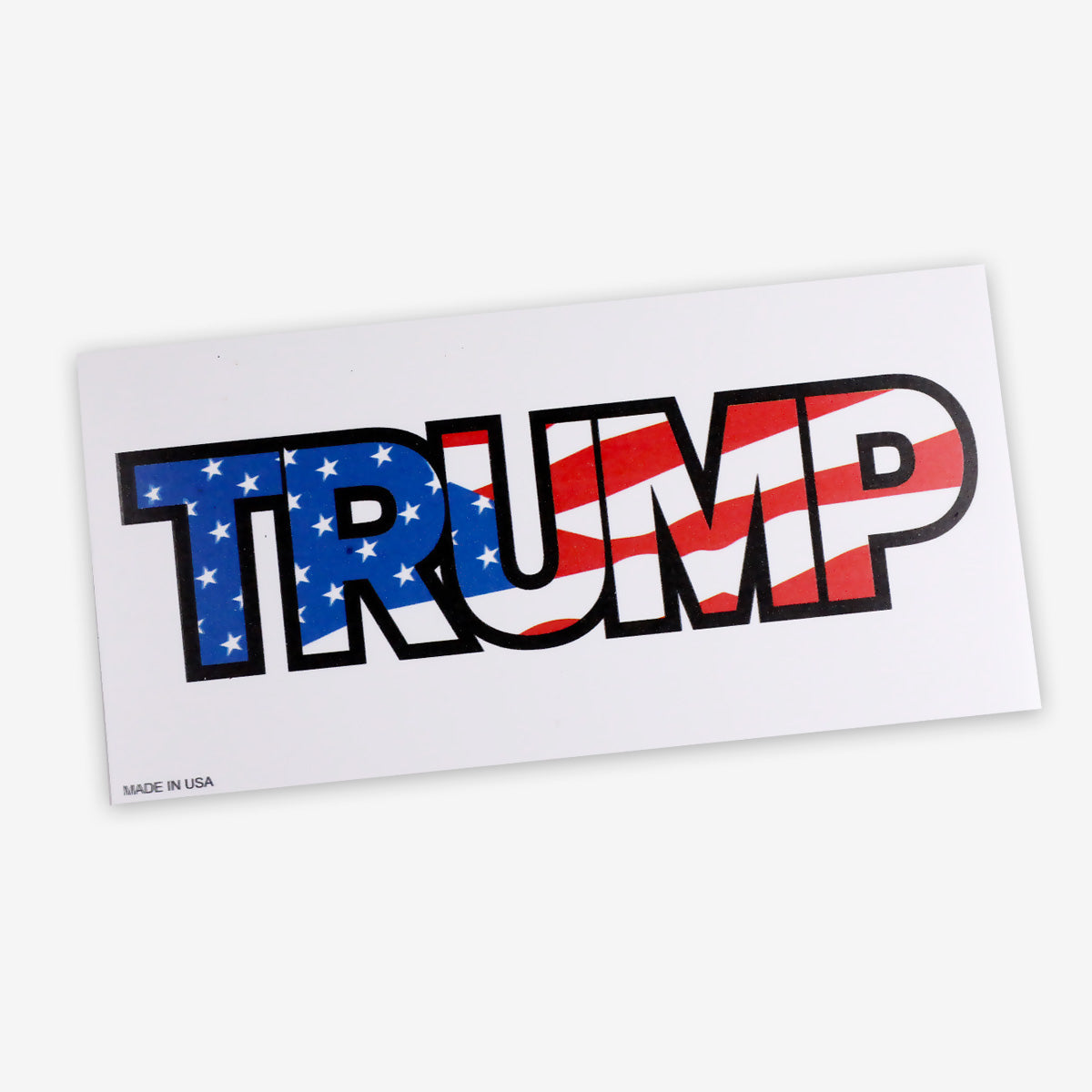 Trump 2024 Magnet - Trump Name Flag