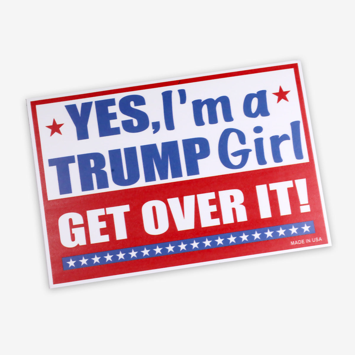 Trump 2024 Magnet - Yes I'm A Trump Girl