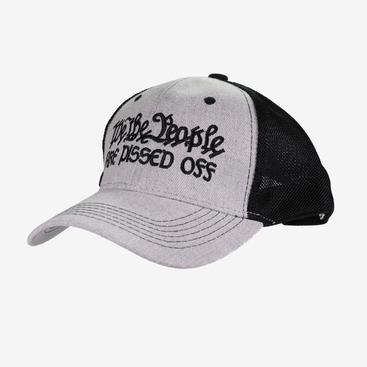 We The People Grey Trucker Hat