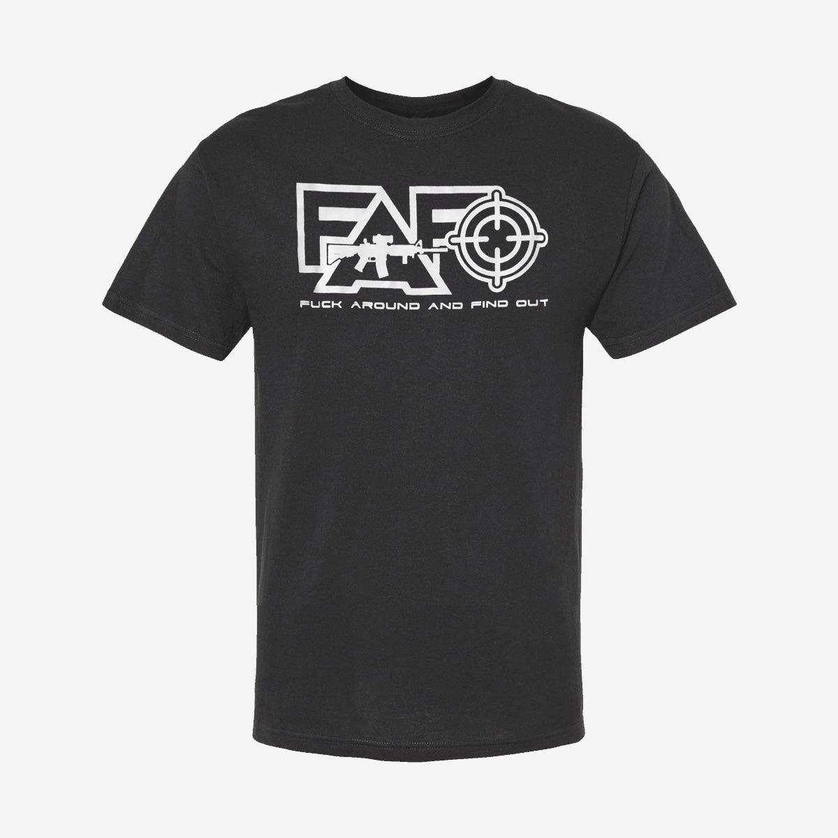 FAFO F*** Around Find Out Charcoal T-Shirt